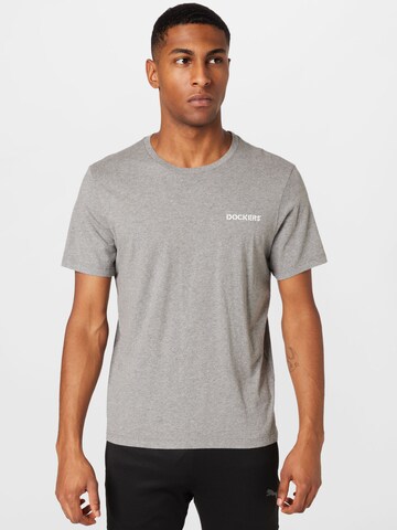 T-Shirt Dockers en gris : devant