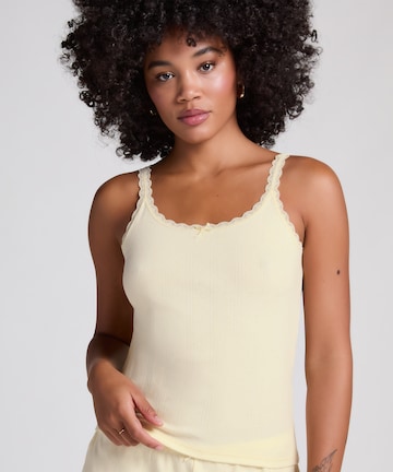 Hunkemöller Koszulka do spania w kolorze żółty