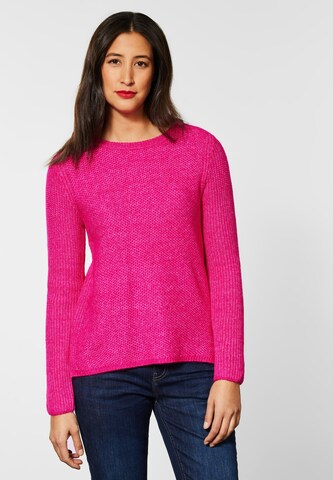 STREET ONE Sweater in Pink: front