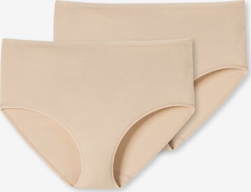 Slip SCHIESSER en beige : devant