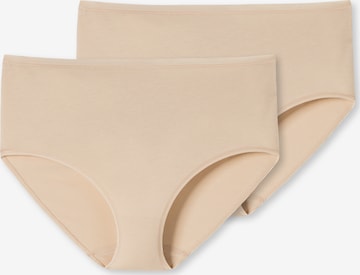 Slip SCHIESSER en beige : devant