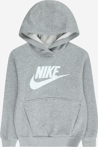 Nike Sportswear Sweatshirt 'Club FLC' in Grau: predná strana