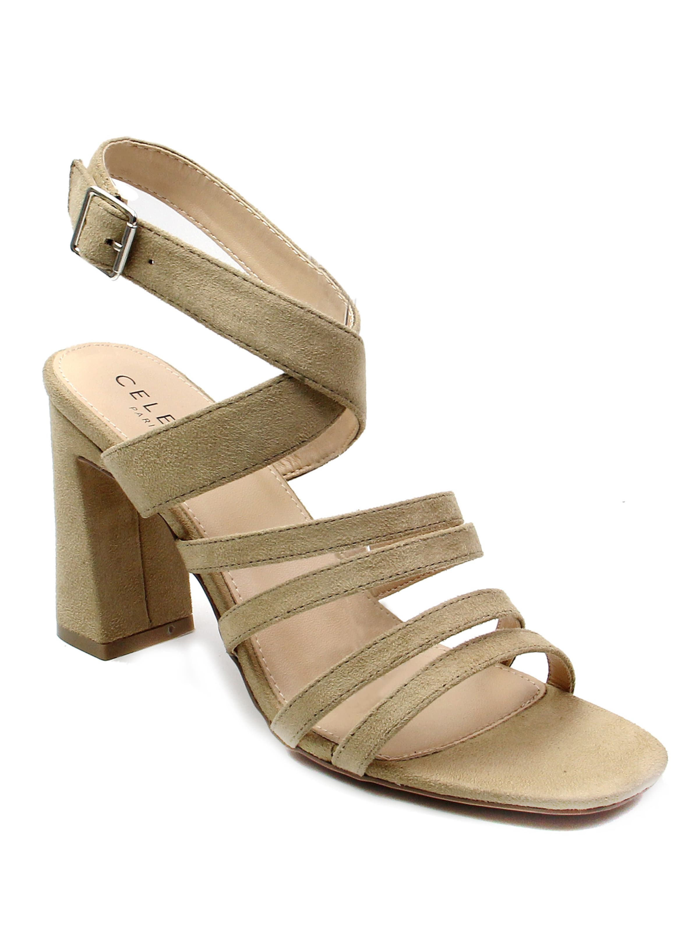 Frauen Pumps & High Heels Celena Riemensandale 'Cecily' in Oliv - QB83041 Frauen Pumps & High Heels Celena Riemensandale 'Cecily' in Oliv - QB83041