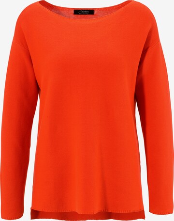 Aniston SELECTED Sweater in Orange: front