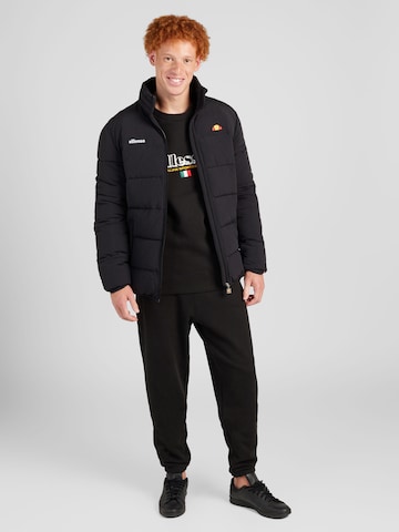 ELLESSE - Tapered Calças 'Quaracchi' em preto