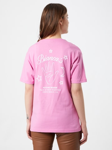 Tricou 'BIANCA'S' de la IN PRIVATE Studio pe roz