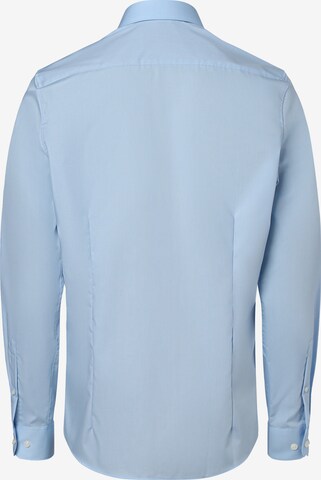 Finshley & Harding Slim fit Overhemd in Blauw