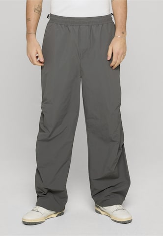 Pegador Loosefit Kalhoty 'Arden' – šedá: přední strana