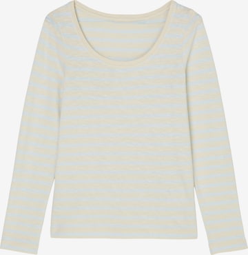 T-shirt Marc O'Polo en beige : devant