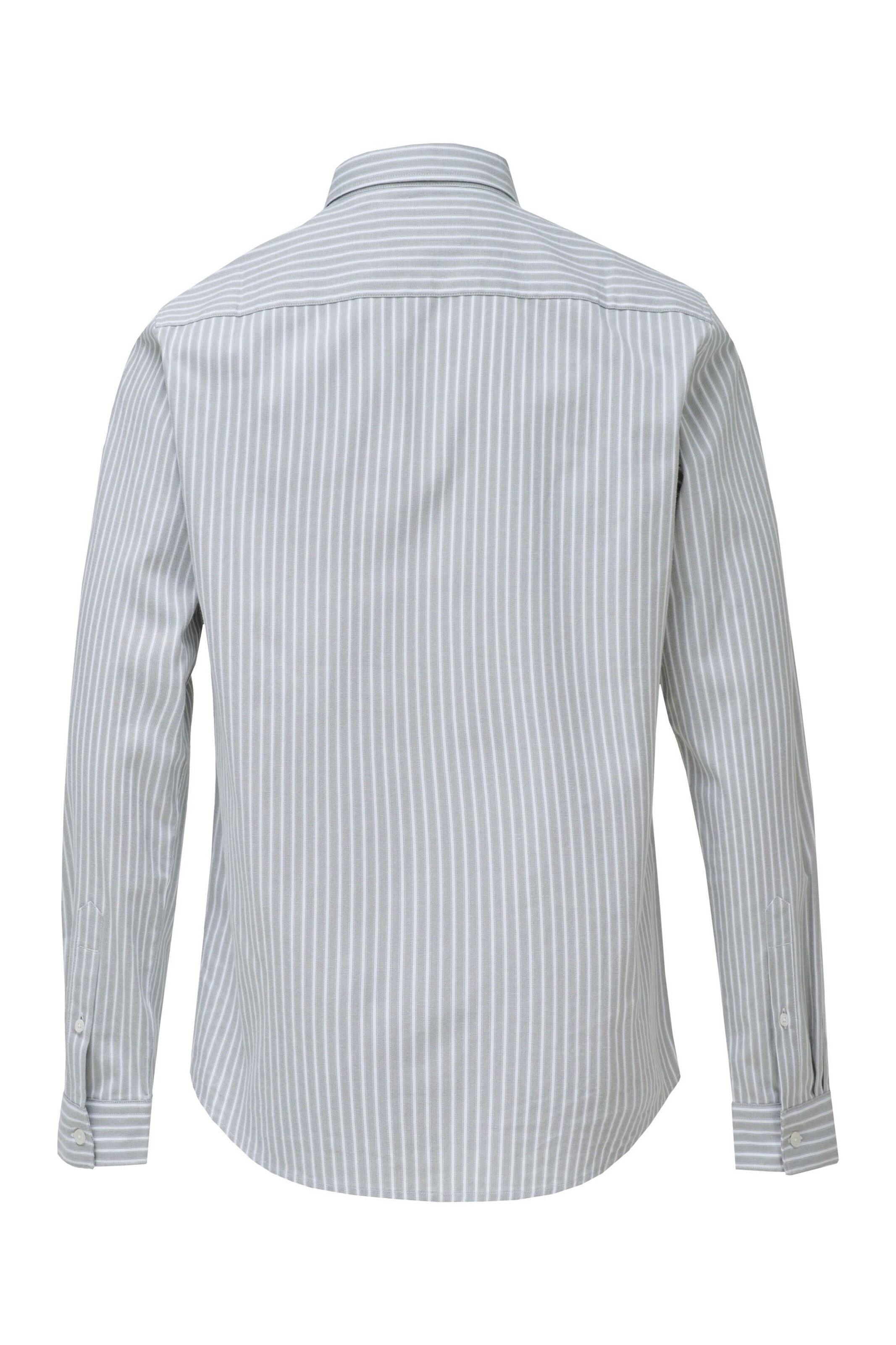 Coupe slim Chemise Salsa Jeans en blanc