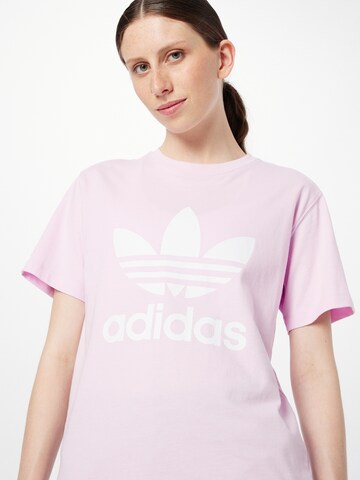 T-shirt 'Adicolor Classics Trefoil' ADIDAS ORIGINALS en violet