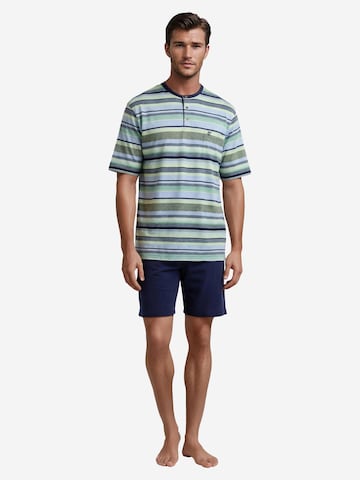 HAJO Short Pajamas 'Klima Light' in Green