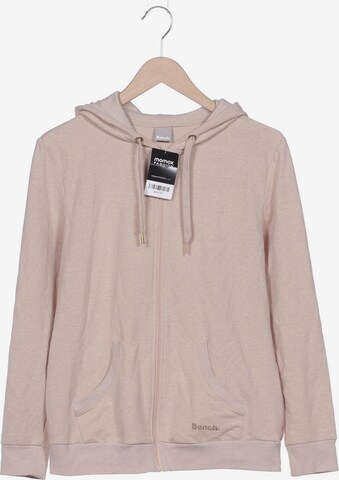 BENCH Sweatshirt & Zip-Up Hoodie in L in Beige: front