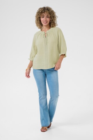 Cream Bluse 'Bellis' in Grün
