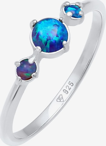 ELLI Ring in Blauw: voorkant