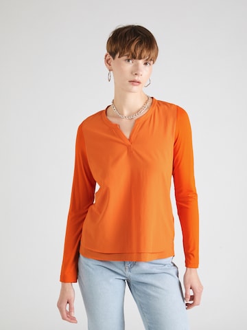 Smith&Soul Blouse 'Mix&Match' in Oranje: voorkant