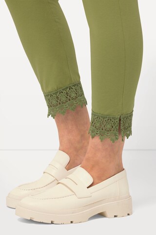 Ulla Popken Skinny Broek in Groen