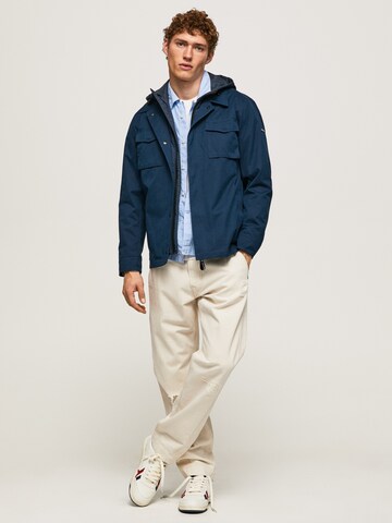 Pepe Jeans Between-Season Jacket 'CARSON' in Blue