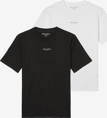 Maglietta di Marc O'Polo in nero: frontale