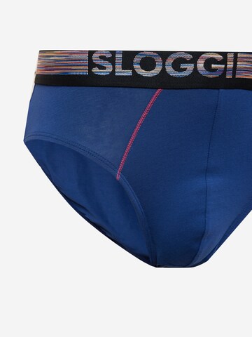 SLOGGI Slip 'men GO ABC Natural H' in Blau