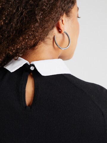 Pull-over 'CARANGIE' ONLY Carmakoma en noir