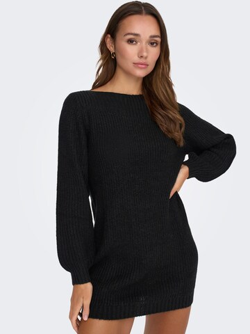 JDY Knitted dress 'Whitney Megan' in Black