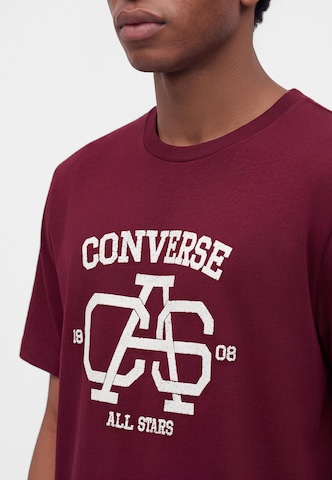 Tricou 'CAS VARSITY' de la CONVERSE pe roșu