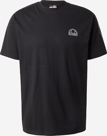 ELLESSE - Camisa 'Tona' em preto: frente