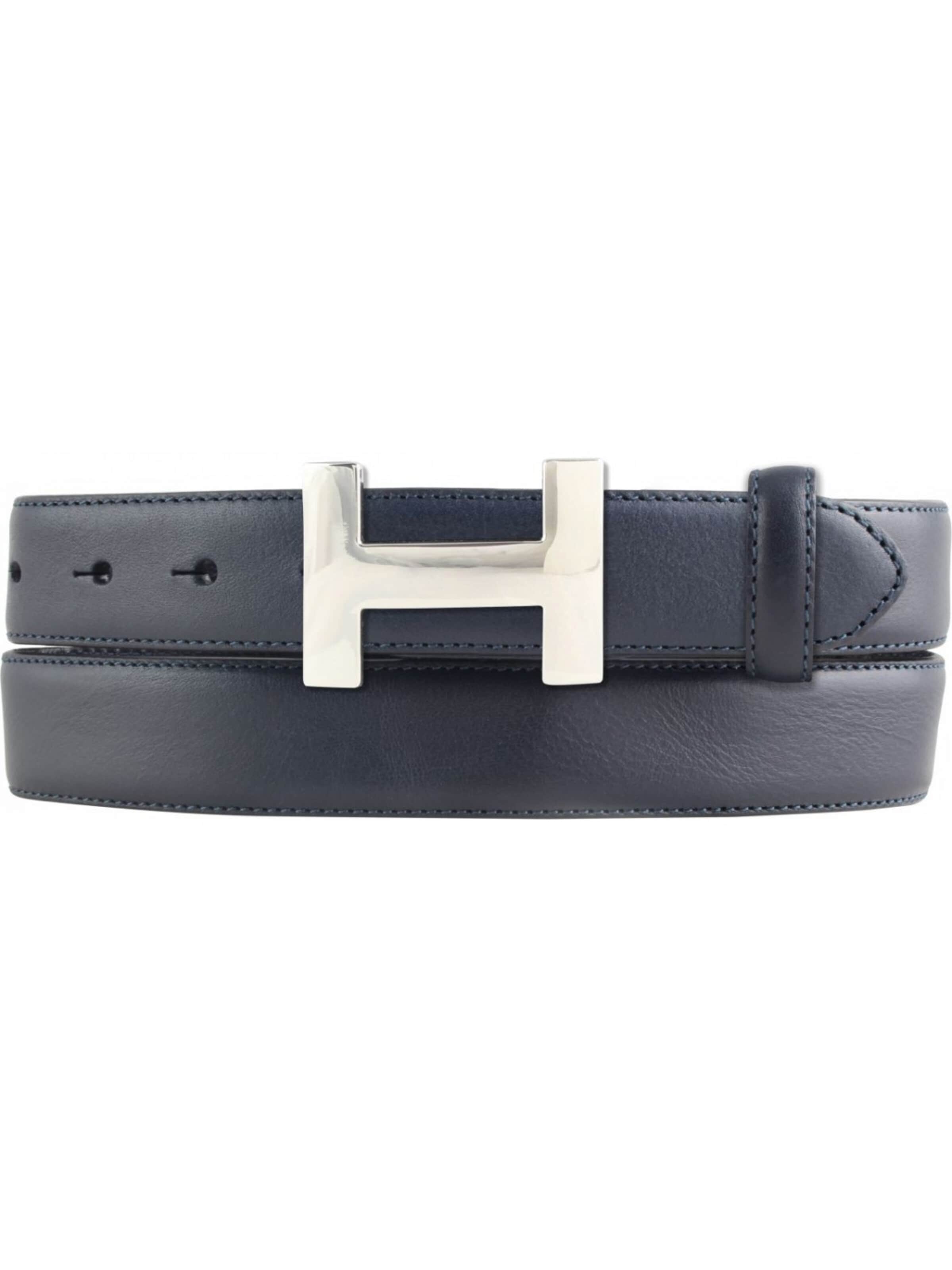 BELTINGER Gürtel 'Hella'‌‌ in Blau: Vorderseite