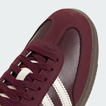 Baskets basses 'Samba' ADIDAS ORIGINALS en rouge