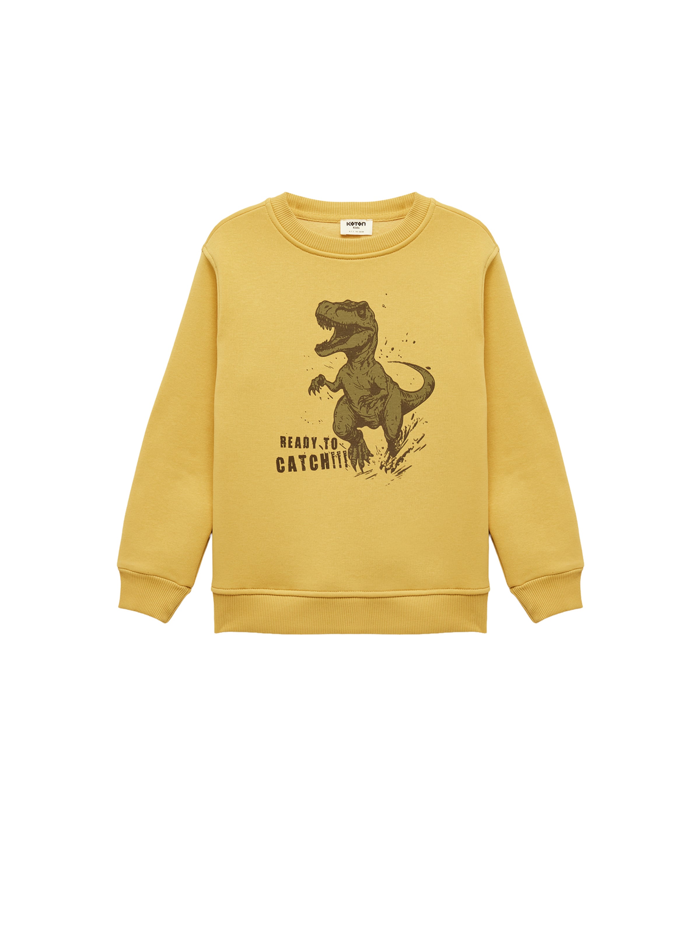 Koton Sweatshirt in Yellow: front