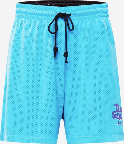 Pantaloni sport NIKE pe albastru deschis / negru, Vizualizare produs