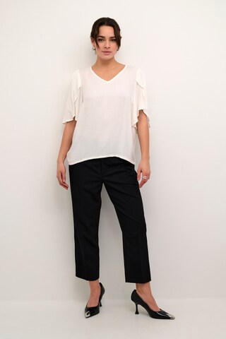 Kaffe Bluse i hvid: forside