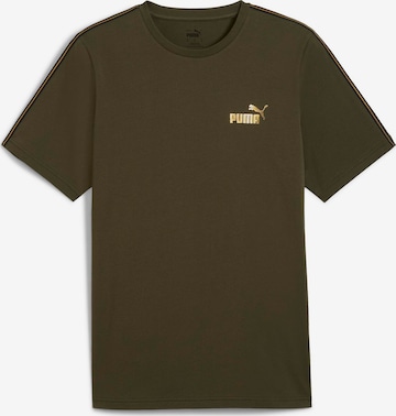 PUMA Funktionsshirt 'ESS' in Grün: Vorderseite