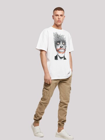 Maglietta 'Batman The Joker Bats' di F4NT4STIC in bianco