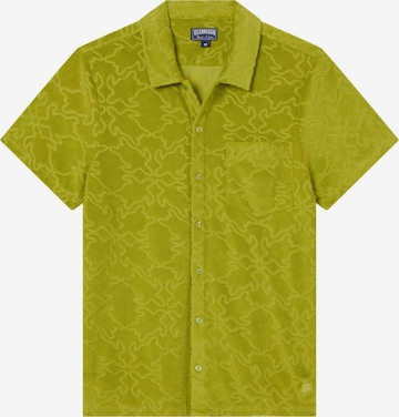 Chemise Vilebrequin en vert : devant