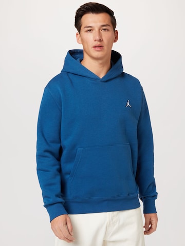 Jordan Sweatshirt 'ESS' in Blau: predná strana