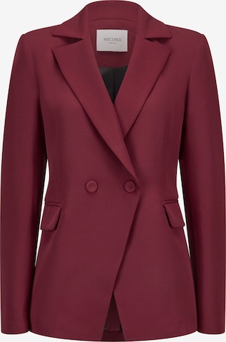 Blazer 'Comiwa' Nicowa en rouge : devant
