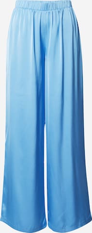 VILA - Perna larga Calças 'CLAIR' em azul: frente