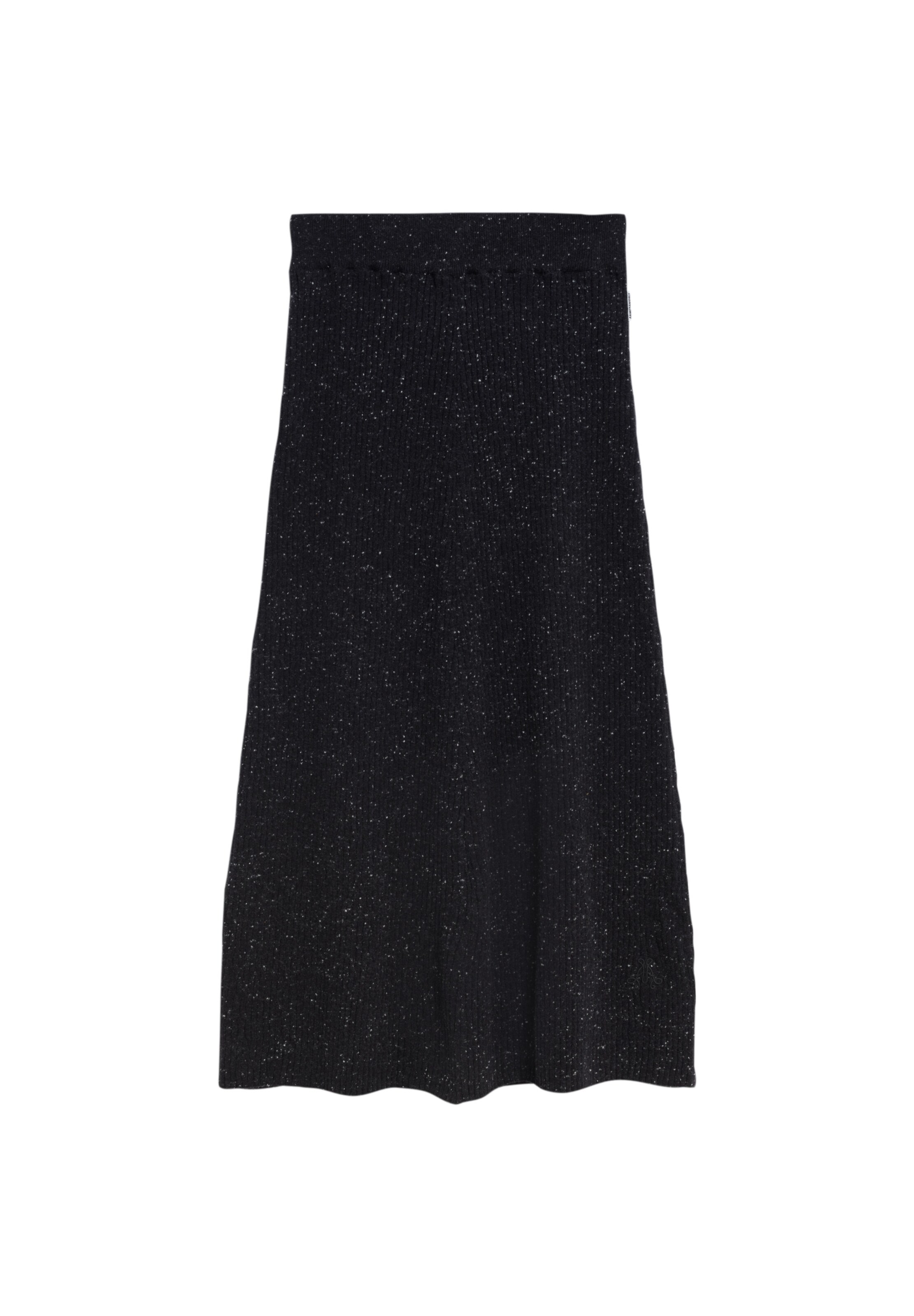 ARMEDANGELS Rok 'Hanaa Tweed' in Grijs: voorkant