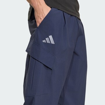 Loosefit Pantalon outdoor 'Xploric' ADIDAS TERREX en bleu