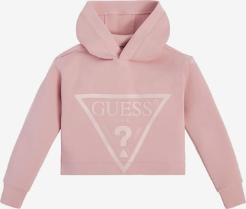 GUESS Sweatshirt in Pink: predná strana