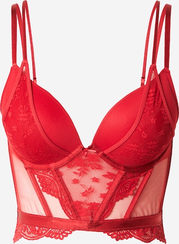 raudona Hunkemöller Pakeliantieji įdėklai į liemenėlę Liemenėlė: priekis