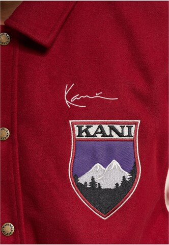 Karl Kani Between-Season Jacket 'Chest Signature' in Red