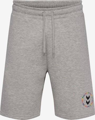 Regular Pantalon Hummel en gris : devant