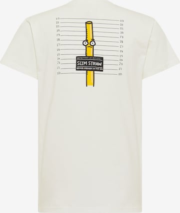 SOMWR Shirt 'VIOLATE' (GOTS) in Weiß