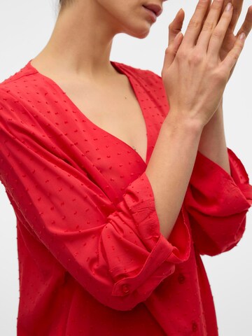 VERO MODA Blouse 'VMRonja' in Rood