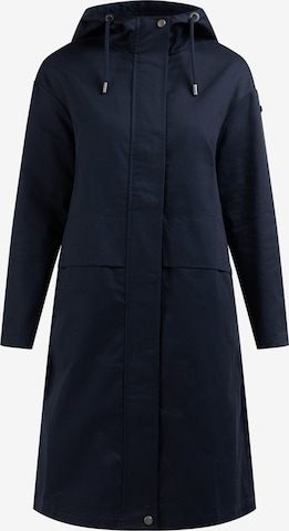 DreiMaster Vintage Between-seasons coat in Blue: front