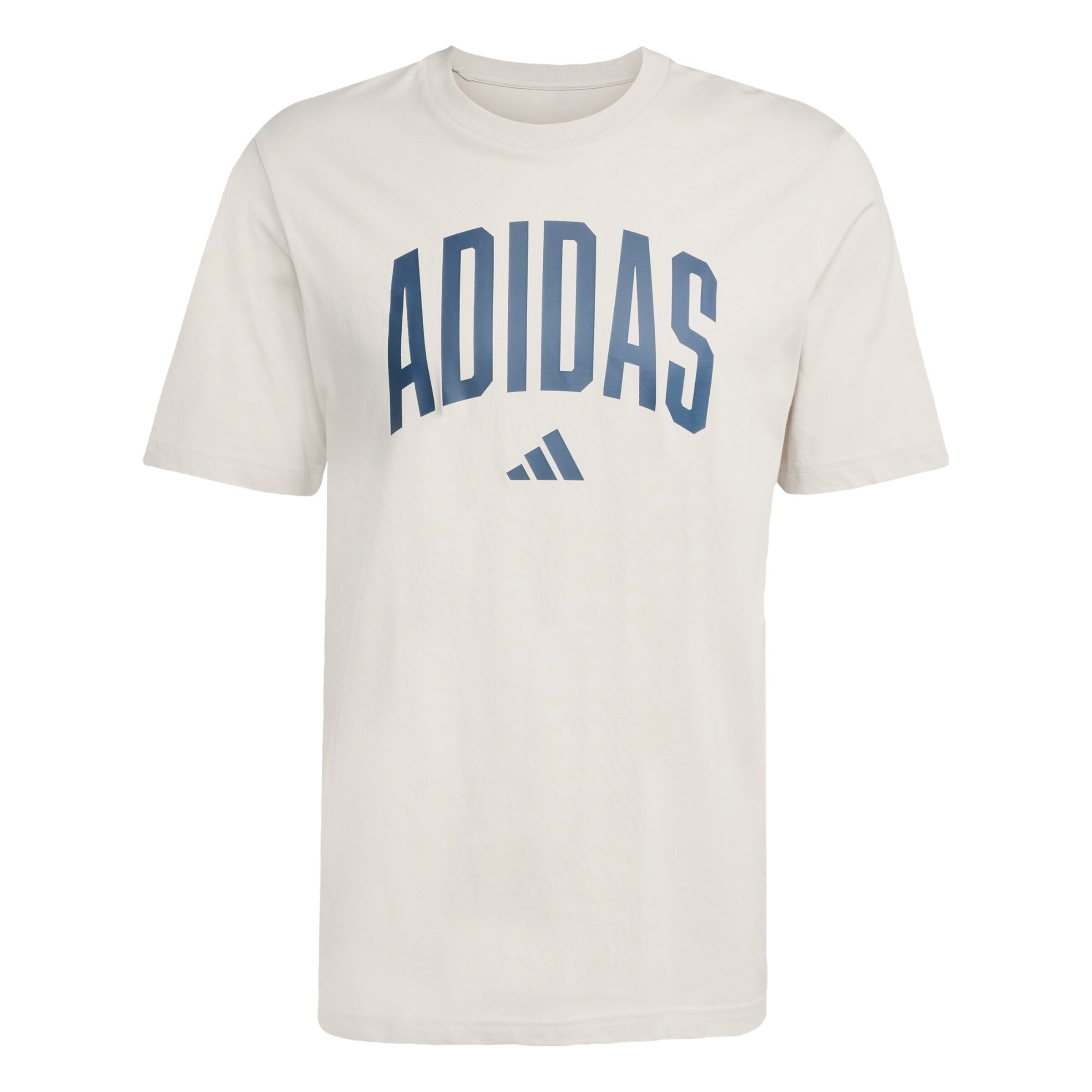 ADIDAS SPORTSWEAR Performance shirt 'Collegiate Lineage' in Beige: front