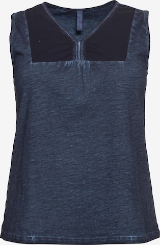 SHEEGO Top in Blue: front